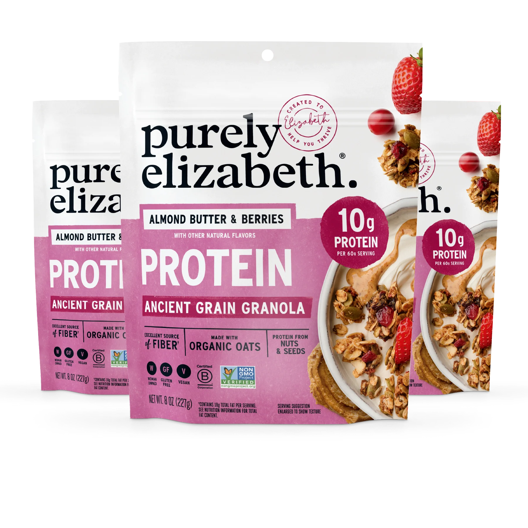Almond Butter & Berries Protein Granola - Image 5