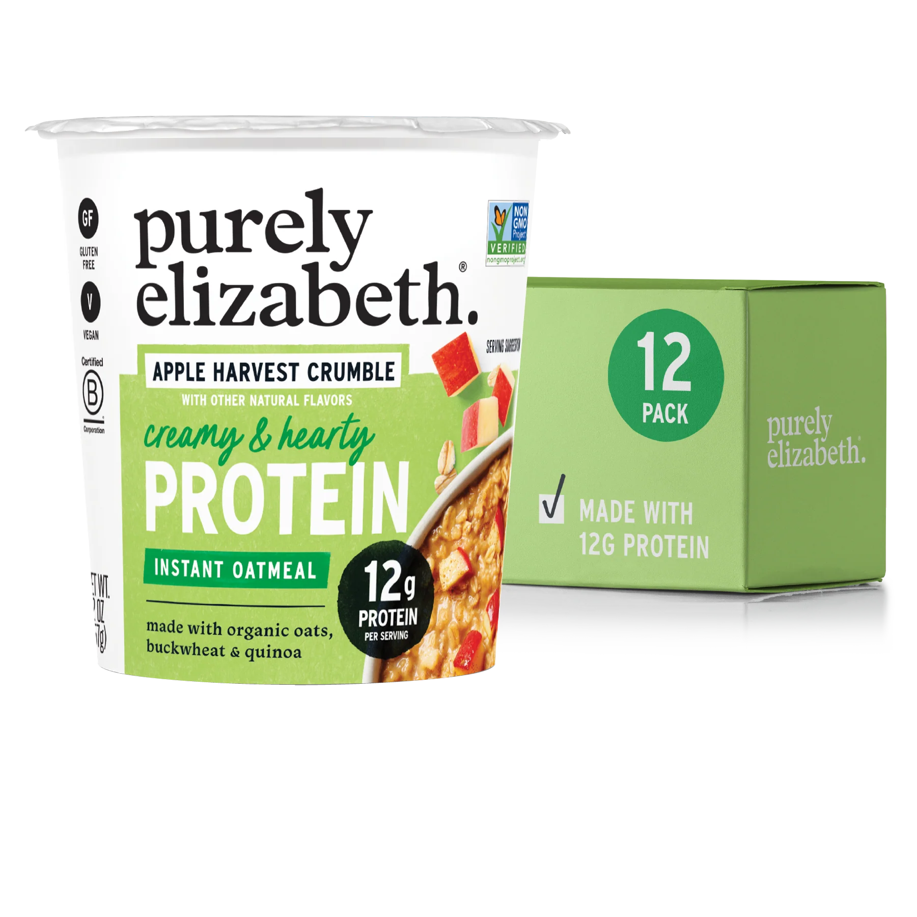 Apple Harvest Crumble Protein Oatmeal Cup - Image 7
