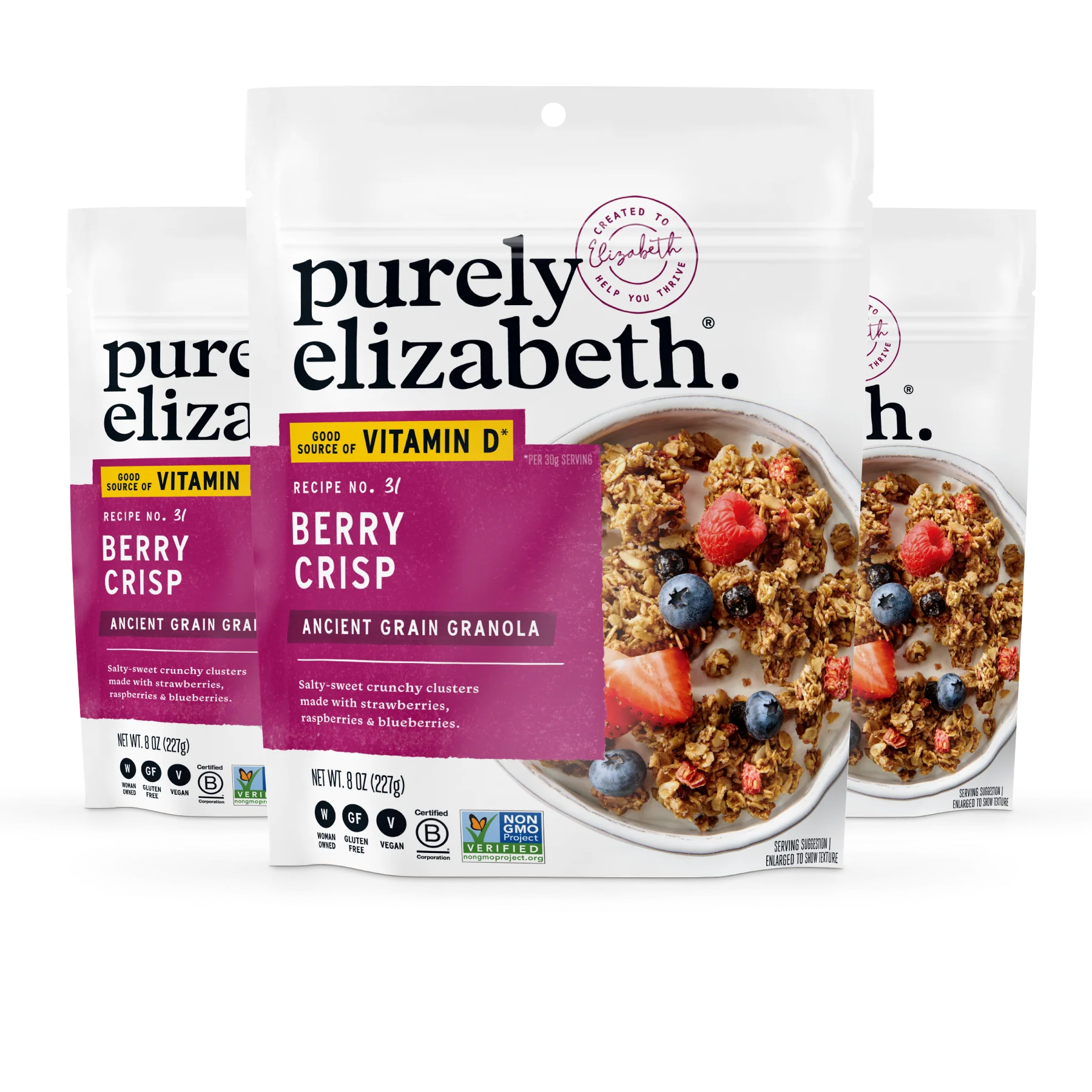 Berry Crisp Ancient Grain Granola with Vitamin D - Image 6