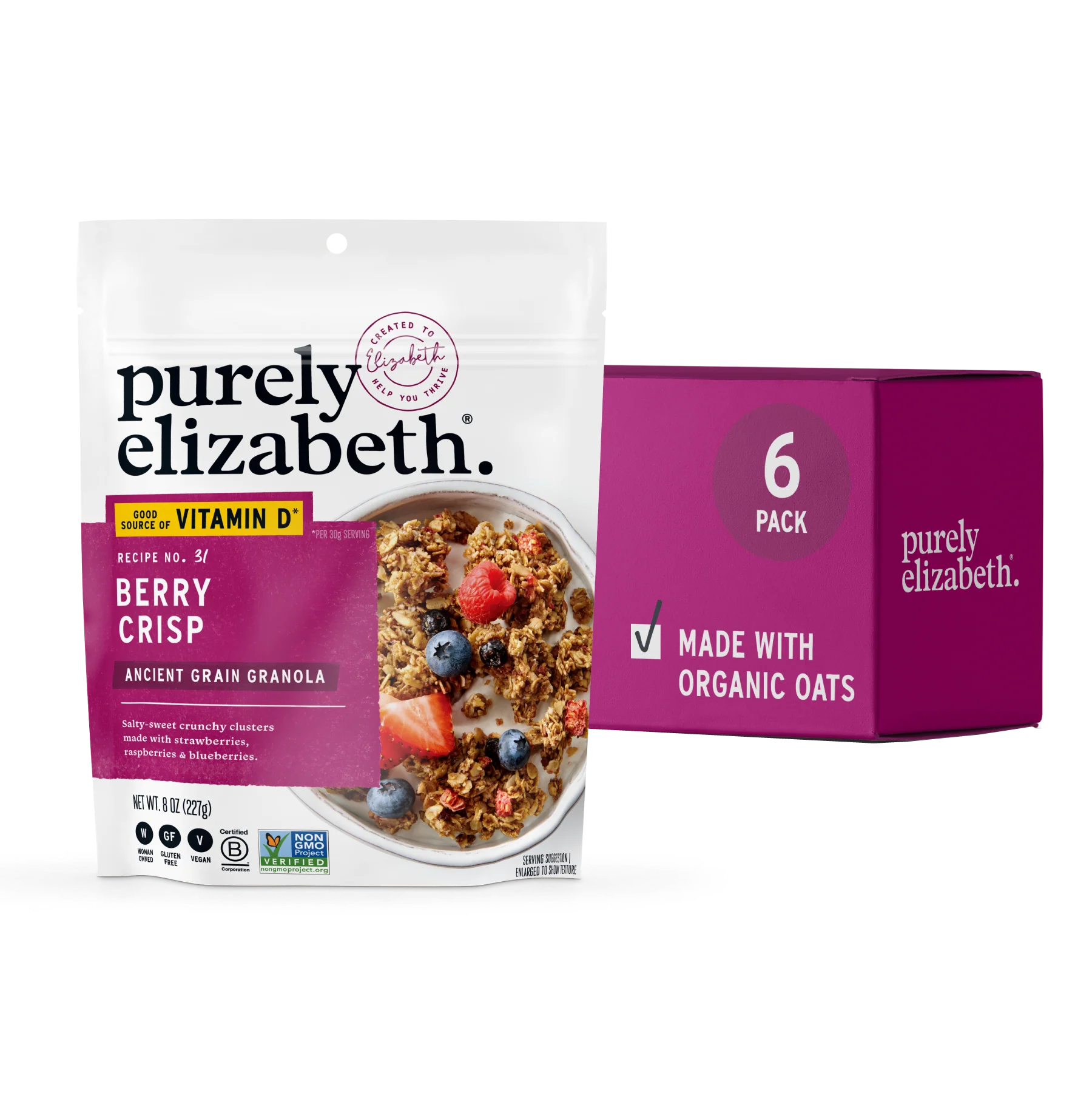 Berry Crisp Ancient Grain Granola with Vitamin D - Image 7