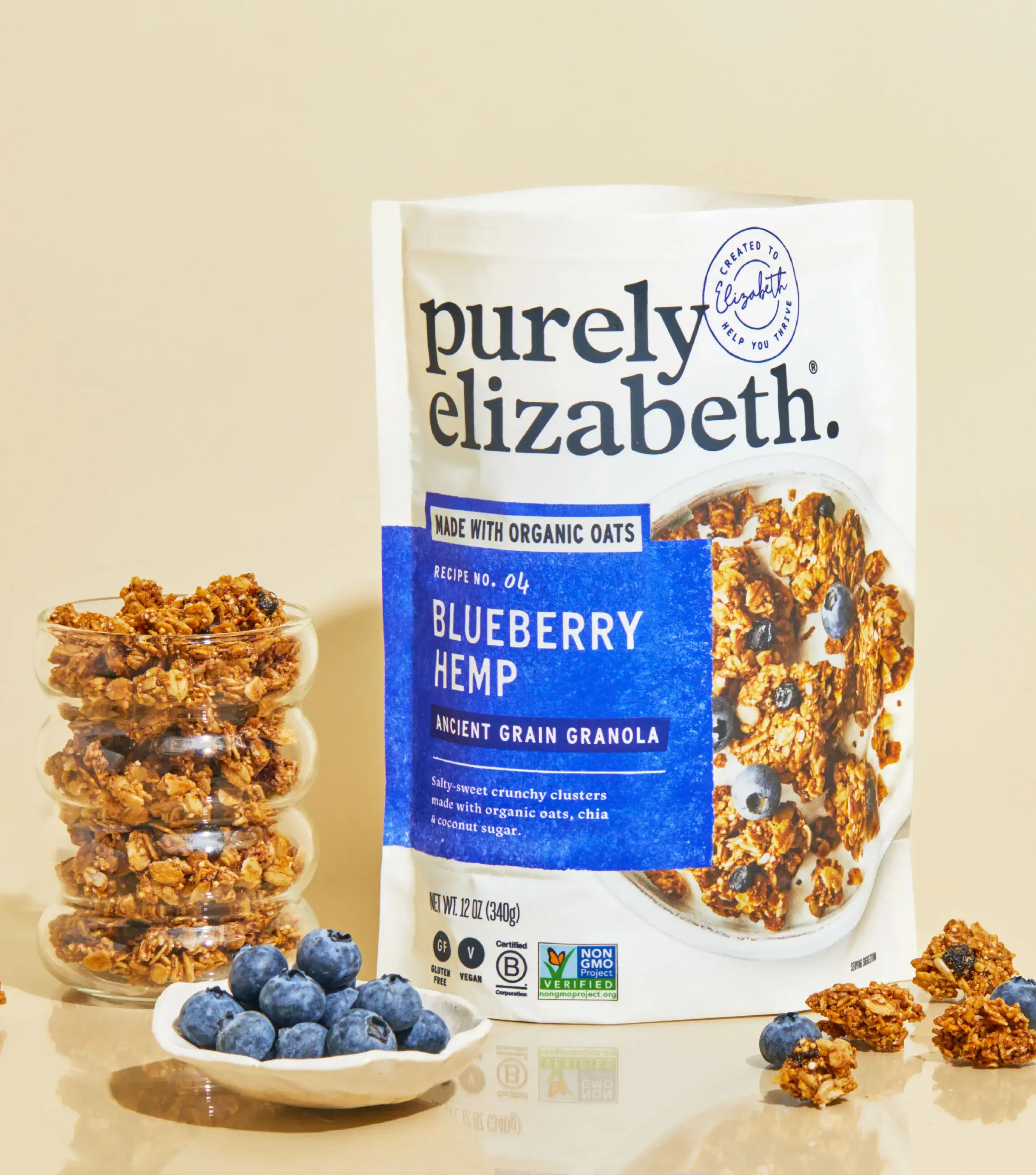 Blueberry Hemp Ancient Grain Granola - Image 3
