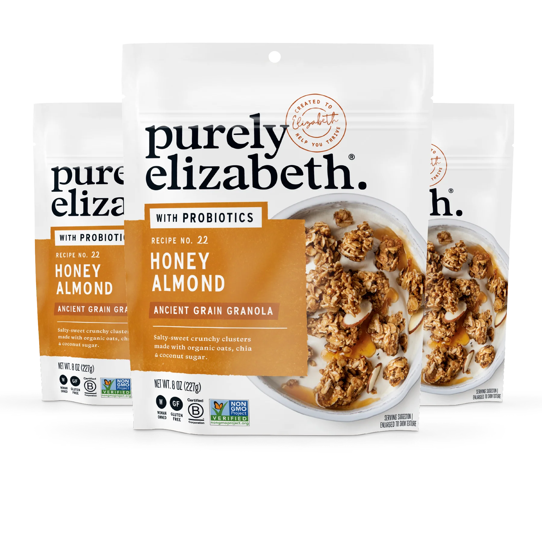 Honey Almond Probiotic Ancient Grain Granola - Image 6