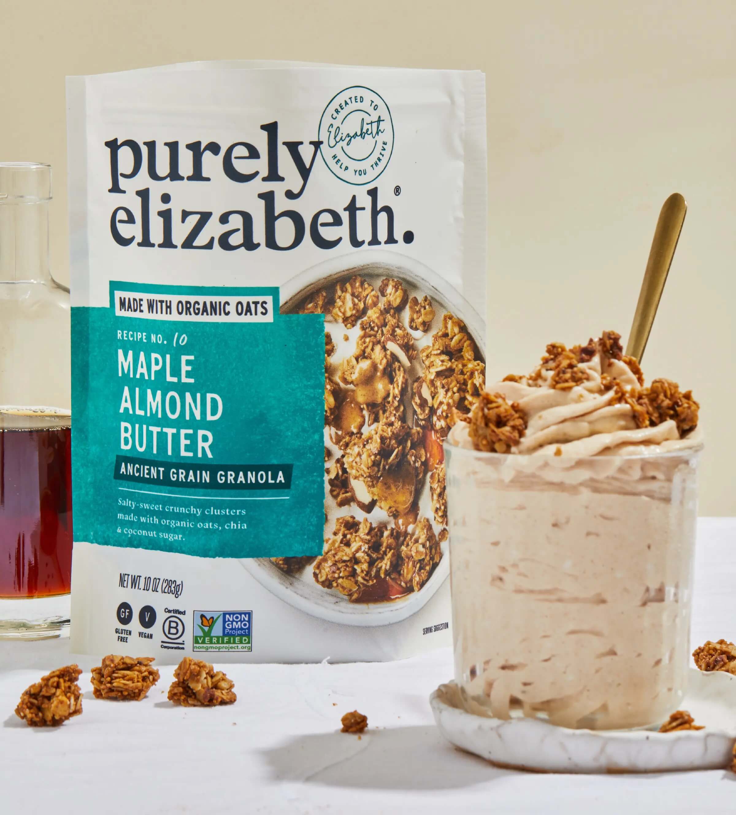 Maple Almond Butter Ancient Grain Granola - Image 5