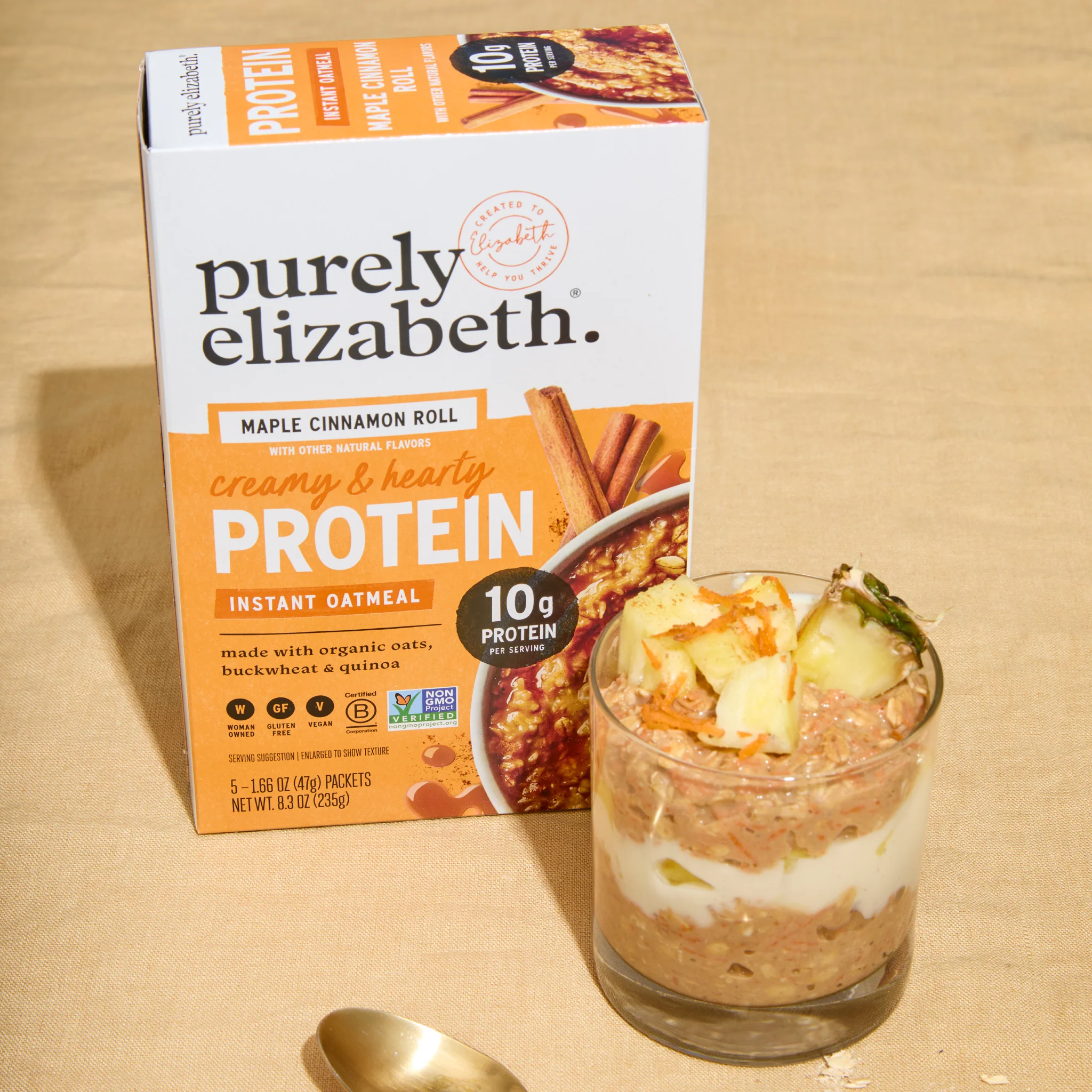 Maple Cinnamon Roll Protein Oatmeal - Image 5