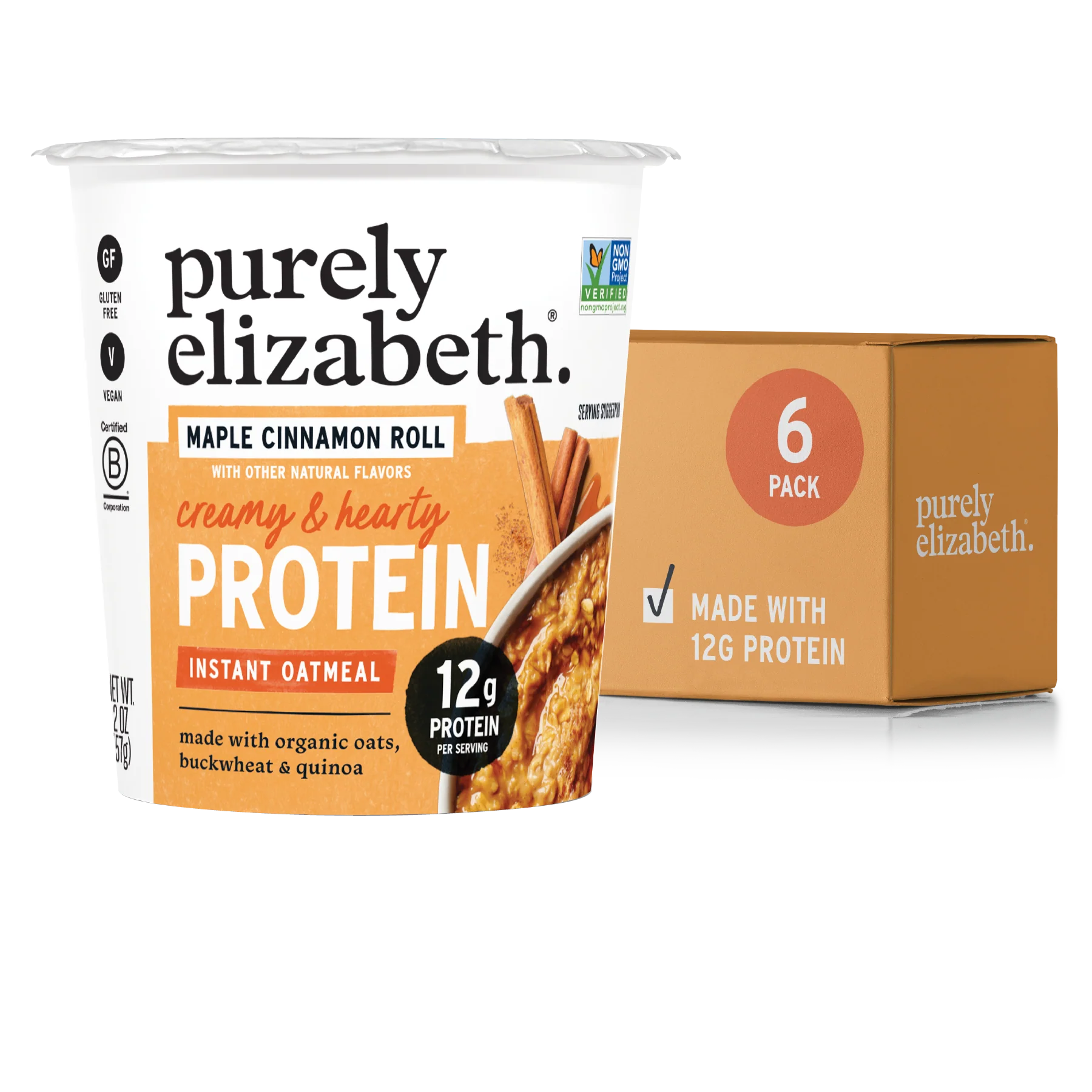 Maple Cinnamon Roll Protein Oatmeal Cup - Image 6