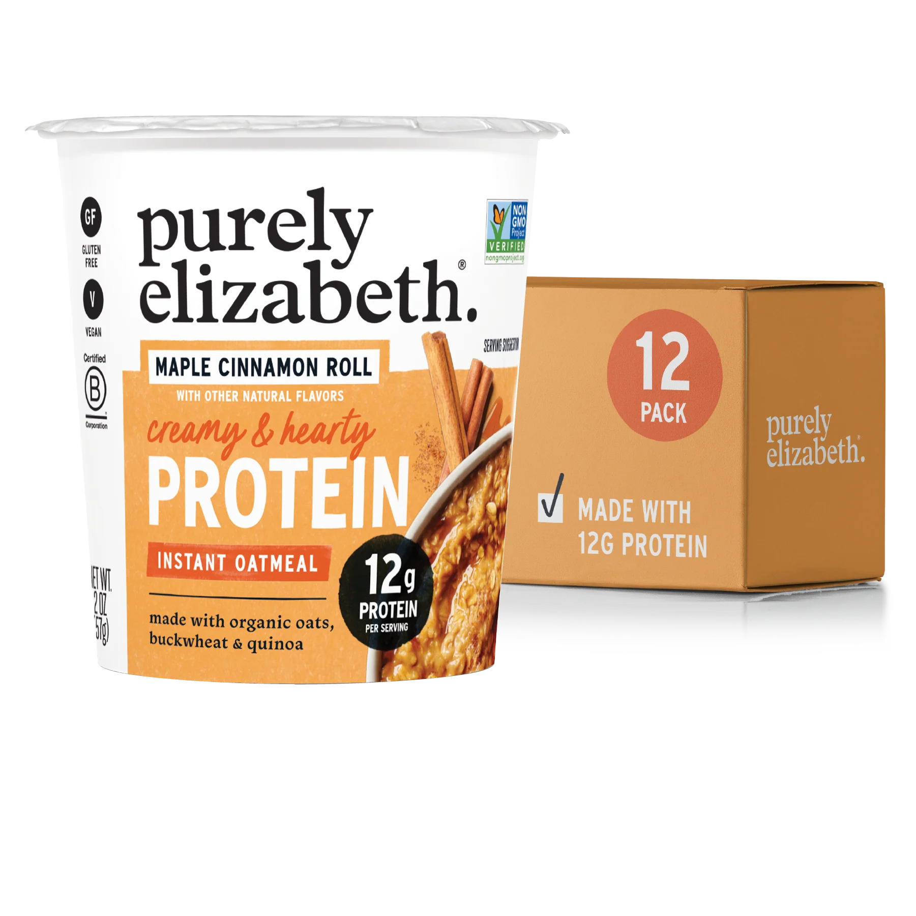 Maple Cinnamon Roll Protein Oatmeal Cup - Image 7