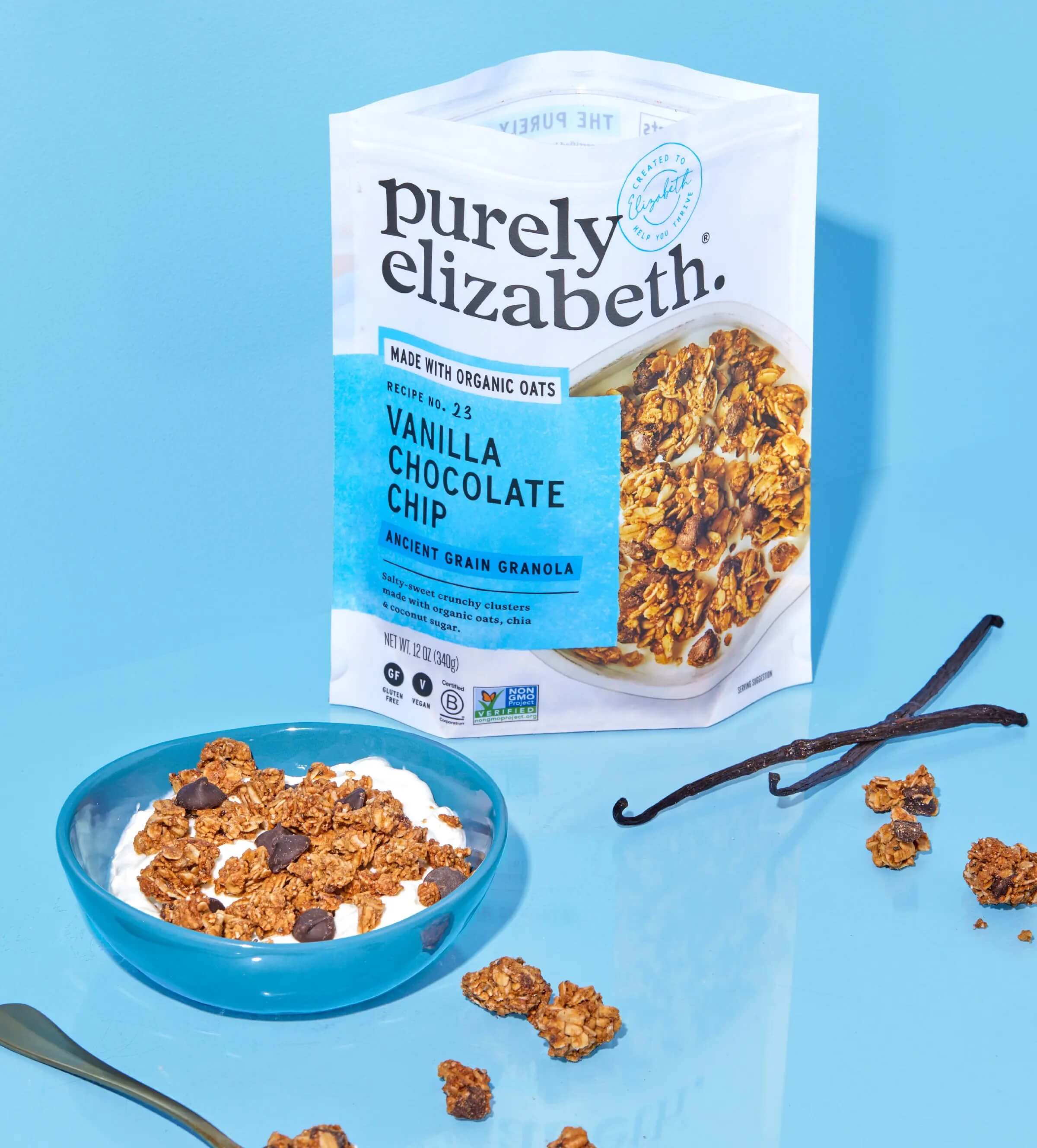 Vanilla Chocolate Chip Ancient Grain Granola - Image 3
